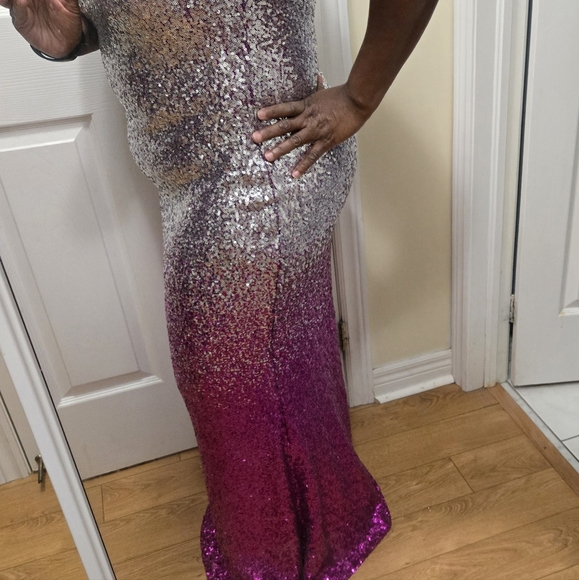 Gorgeous ombre sequined dress - XXL - Picture 6 of 8